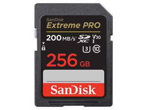 کارت حافظه سن دیسک مدل SanDisk EXTREME PRO SDXC UHS-I Card 256GB 200MBs